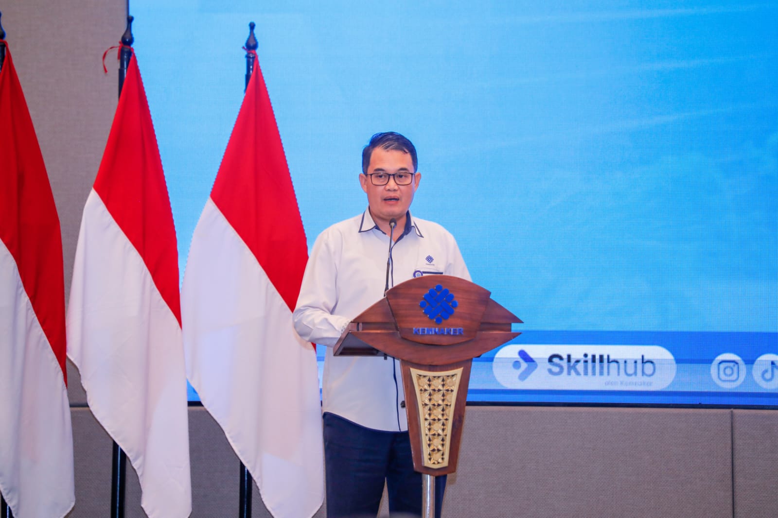 Direktur Jenderal Pembinaan Pelatihan Vokasi dan Produktivitas (Binalavotas) Kemnaker, Darmawansyah. Foto : Istimewa