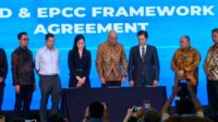 Fasilitas pengolahan batu bara menjadi metanol milik PT Bumi Etam Chemical di Kalimantan Timur.
