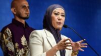 636077b505dec15eb1e80e0d62eabb53.jpg Menteri Komunikasi dan Digital Meutya Hafid dalam sebuah agenda resmi kementerian