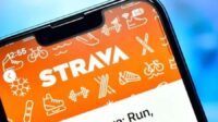 Aplikasi Strava.
