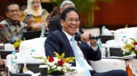 Menteri Keuangan Purbaya Yudhi Sadewa memberikan keterangan pers terkait anggaran negara di Jakarta.
