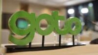 Tampilan layar perdagangan saham PT GoTo Gojek Tokopedia Tbk di bursa efek