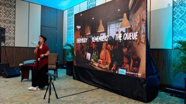 Global Expansion Director TUKU, Adisti Ikayanti, memberikan penjelasan mengenai strategi ekspansi bisnis perusahaan.