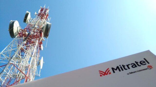 Menara telekomunikasi milik PT Dayamitra Telekomunikasi Tbk atau Mitratel