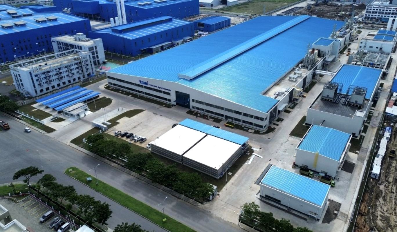 Gedung perkantoran PT Dian Swastatika Sentosa Tbk di Jakarta