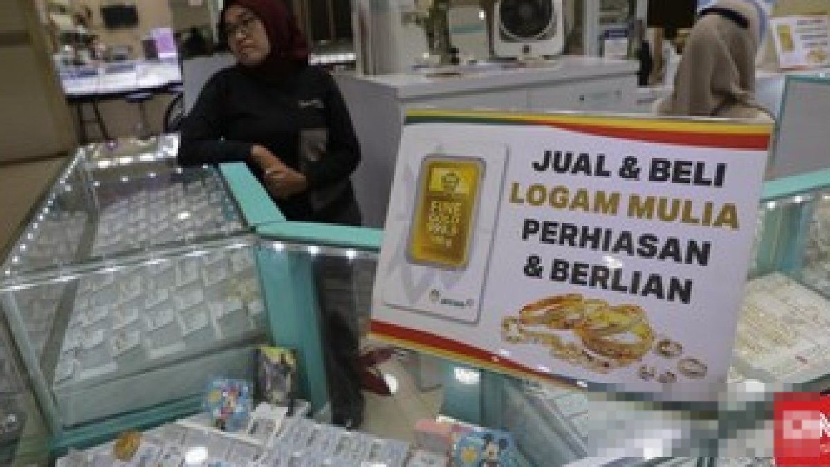 Harga Emas Antam Hari Ini Stagnan di Level Rp2,54 Juta