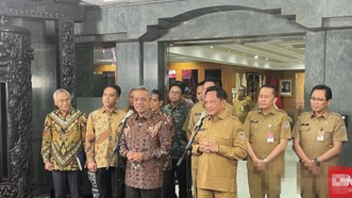 Menteri Keuangan Suahasil Nazara dan Mendagri Tito Karnavian membahas anggaran daerah dan penanganan bencana di Jakarta.