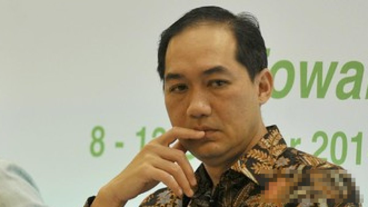 Mantan Menteri Perdagangan Muhammad Lutfi saat memberikan kritik terkait penanganan karhutla oleh pemerintah Singapura.